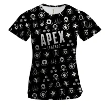 Женская 3D футболка APEX Legends Арт