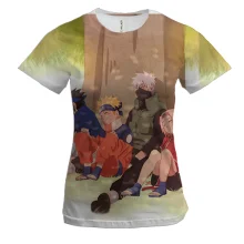 Жіноча 3D футболка Naruto`s comand 9