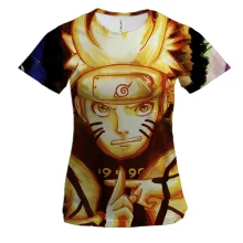 Женская 3D футболка Naruto`s comand 4
