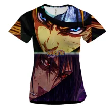 Жіноча 3D футболка Naruto and Sasuke 2