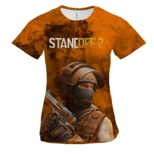 Женская 3D футболка Standoff 2