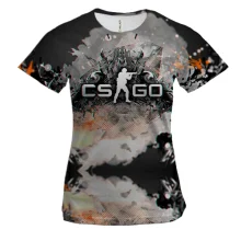Жіноча 3D футболка CS:GO
