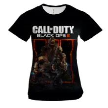 Женская 3D футболка Call of Duty: Black Ops III
