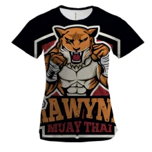 Жіноча 3D футболка Mawynn Muai Thai