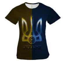 Жіноча 3D футболка Футбол України