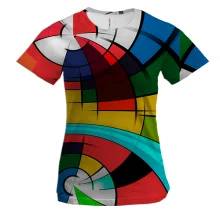 Жіноча 3D футболка Abstraction. 4