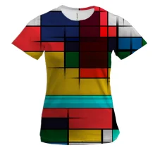 Жіноча 3D футболка Abstraction. 3