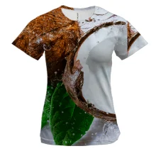 Женская 3D футболка Coconut