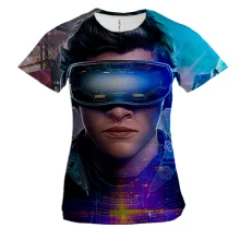Женская 3D футболка Ready Player One