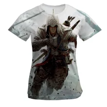 Жіноча 3D футболка Assassin