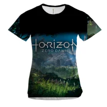 Жіноча 3D футболка Horizon zero dawn