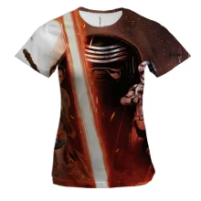 Женская 3D футболка Star Wars.