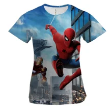 Женская 3D футболка SPIDERMAN
