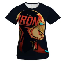 Женская 3D футболка IRONman
