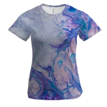 Жіноча 3D футболка Multicolor abstraction 13