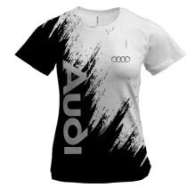 Жіноча 3D футболка Audi (BW)