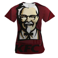Жіноча 3D футболка KFC