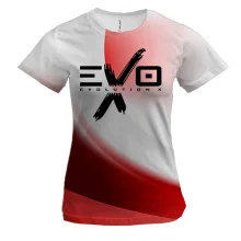 Жіноча 3D футболка Mitsubishi EVO
