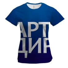 Женская 3D футболка АРТ ДИР