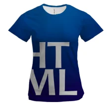 Женская 3D футболка HT ML