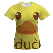 Жіноча 3D футболка Duck