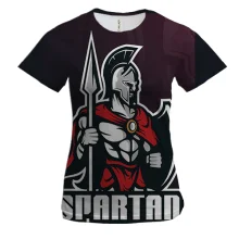 Женская 3D футболка Spartan