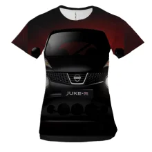 Жіноча 3D футболка Nissan Juke R