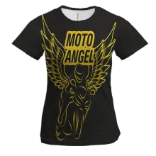 Жіноча 3D футболка Moto angel