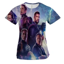 Жіноча 3D футболка з Месниками