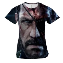Жіноча 3D футболка Metal Gear Solid V: Ground Zeroes