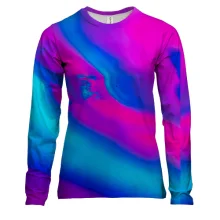Жіночий 3D лонгслів Neon streaks