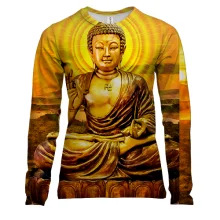 Жіночий 3D лонгслів Buddha god
