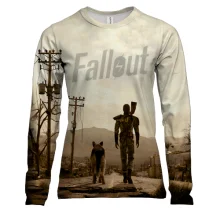 Женский 3D лонгслив Fallout 3