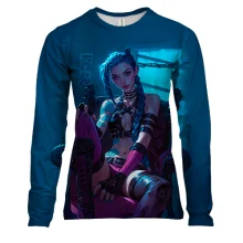 Жіночий 3D лонгслів JINX - LoL