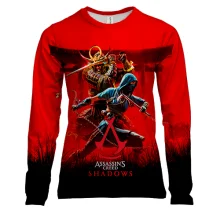 Женский 3D лонгслив Assassin