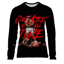 Женский 3D лонгслив Greatest Fighter of All Time