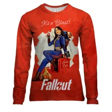 Женский 3D лонгслив Fallout Series - Lucy
