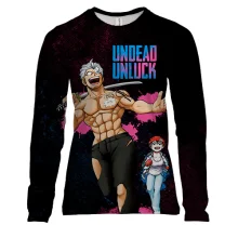 Женский 3D лонгслив Undead Unluck