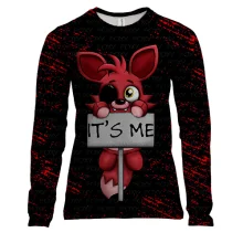 Женский 3D лонгслив FNaF - it`s me