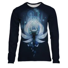 Женский 3D лонгслив Рыцарь - Hollow Knight