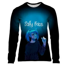 Женский 3D лонгслив Взрослый Салли - SALLY FACE