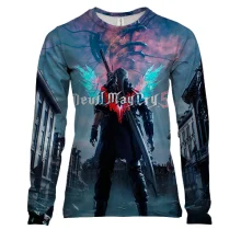 Женский 3D лонгслив Devil May Cry 5