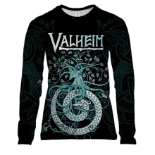 Женский 3D лонгслив Valheim