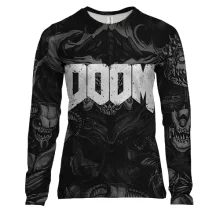 Женский 3D лонгслив Doom