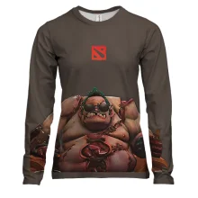 Женский 3D лонгслив Pudge - Dota2