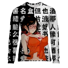 Женский 3D лонгслив Цубаса Ханэкава - Monogatari series