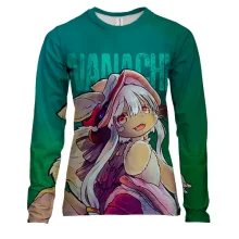 Жіночий 3D лонгслів Nanachi - Made in Abyss