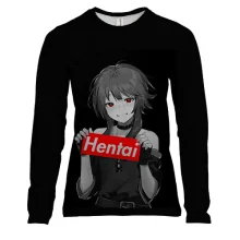 Женский 3D лонгслив Megumin (Hentai)