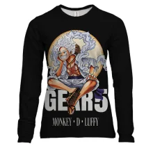 Женский 3D лонгслив Monkey D Luffy 5 Gear