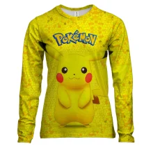 Женский 3D лонгслив "Pokemon Go"